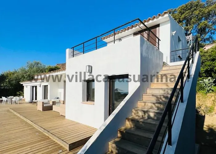 别墅 Vue Mer, Piscine Chauffee A Vecchio 维琪奥港