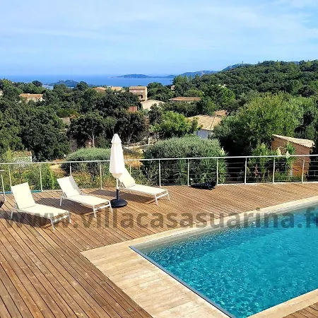 Vue Mer, Piscine Chauffee A Vecchio Villa *