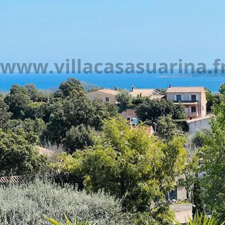 Vue Mer, Piscine Chauffee A Vecchio Villa *